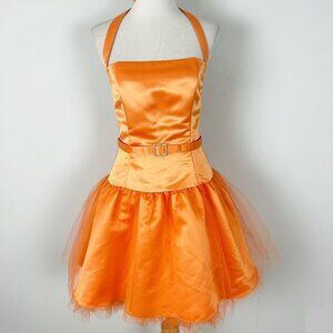 Vintage 80s 90s Jessica McClintock for Gunne Sax Tulle Prom Bridesmaid Dress